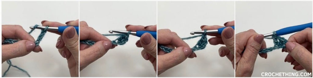 Learn to make a v-stitch tutorial 1