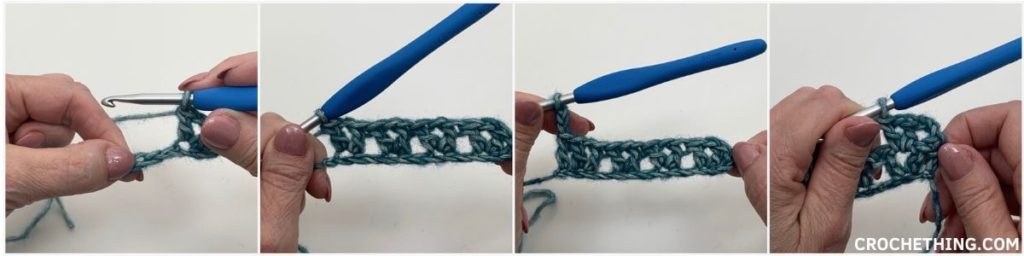 Learn to make a v-stitch tutorial 2
