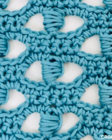 Blocked Puffstitch Tutorial Crochething