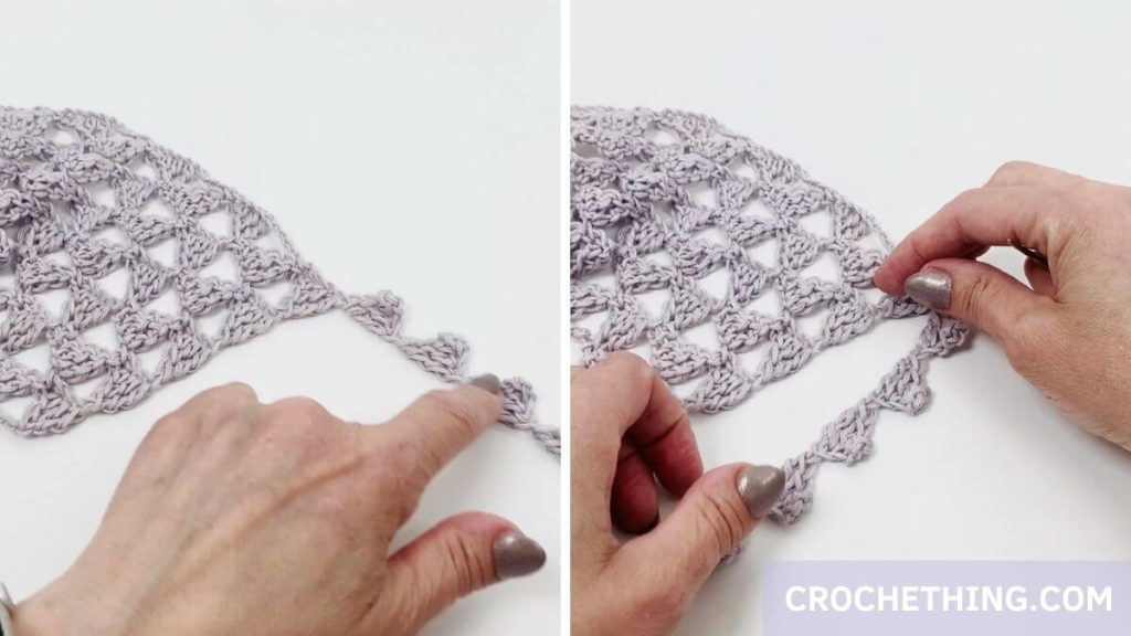 Tri Tra Triangle Scarf Blog Crochething 14