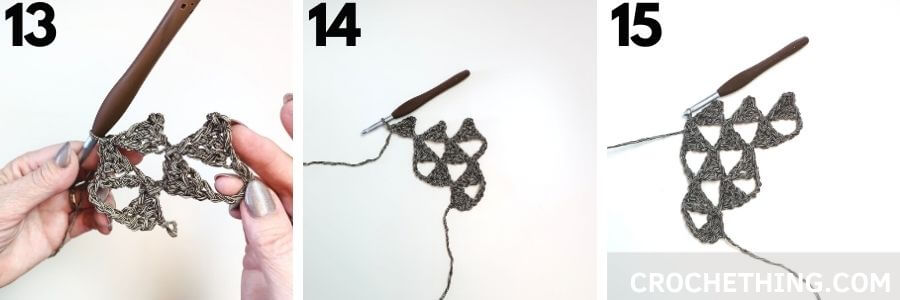 Tri Tra Triangle Shawl Blog Crochething7
