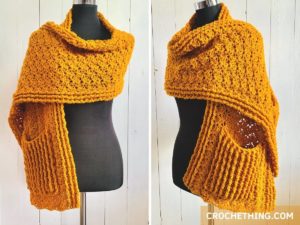 Wave after Wave Pocket Shawl Tutorial11